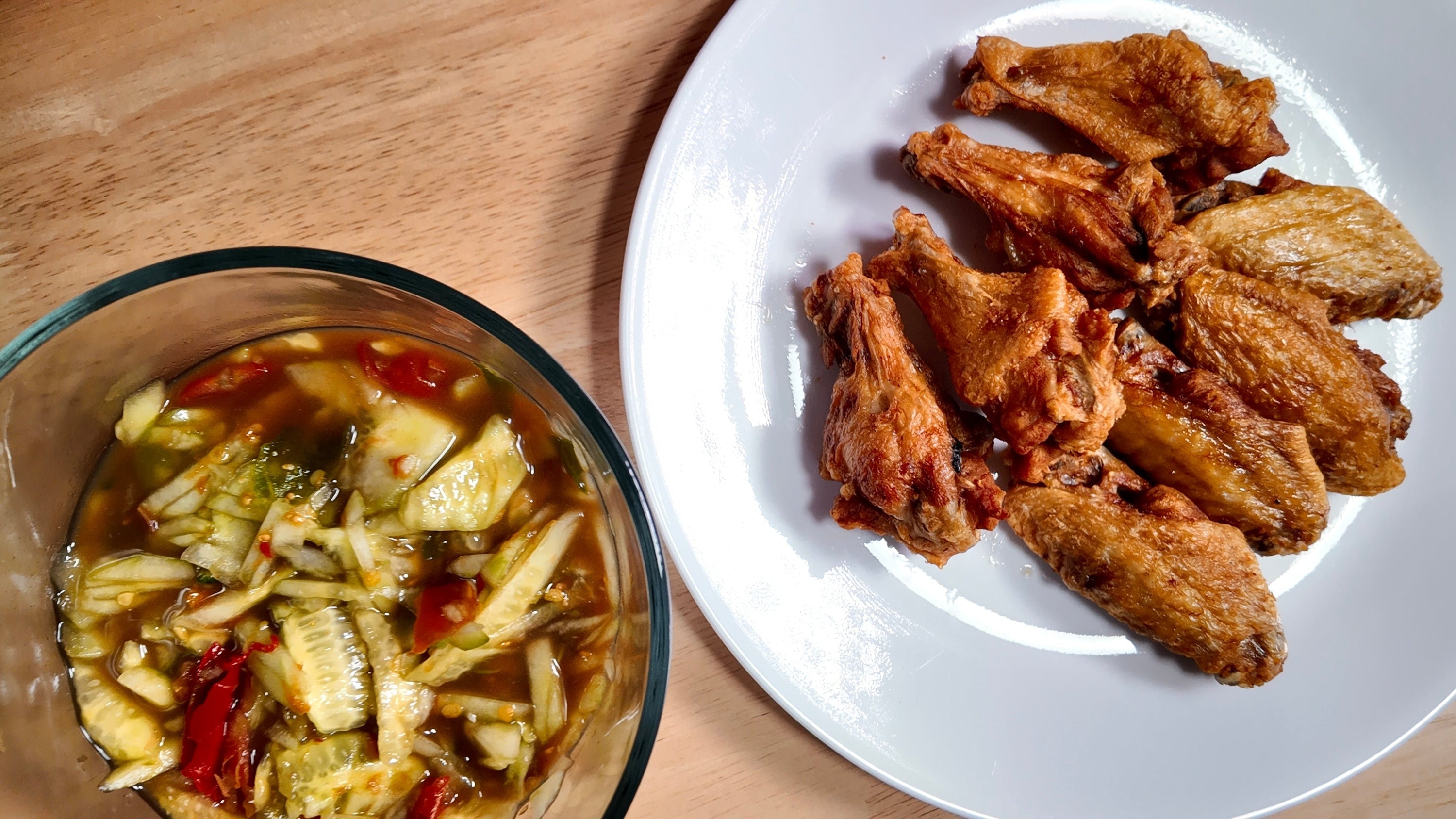 Thum Mak Thang Recipe - Spicy Lao Cucumber Salad